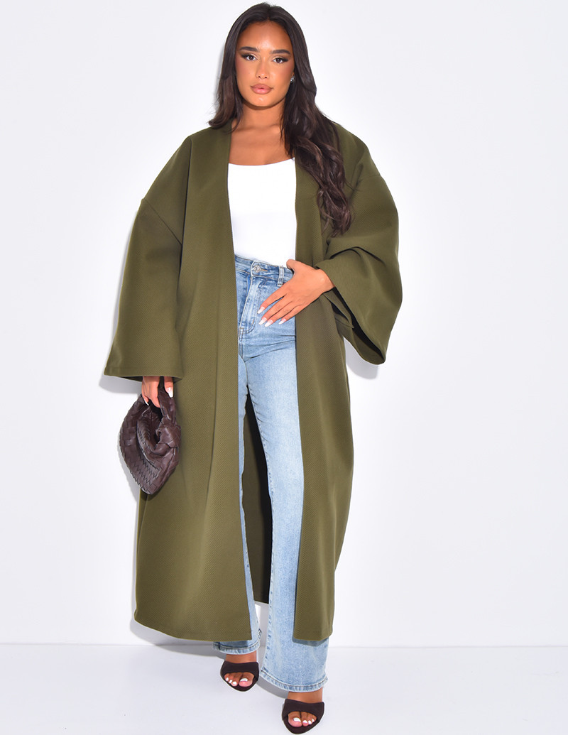 Kimono long & épais en...