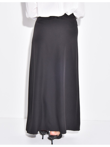 Jupe longue coupe droite