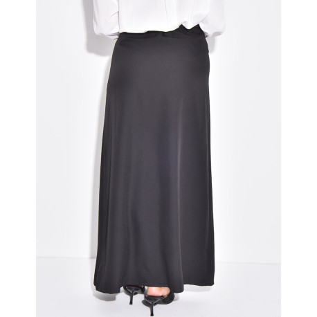 Jupe longue coupe droite