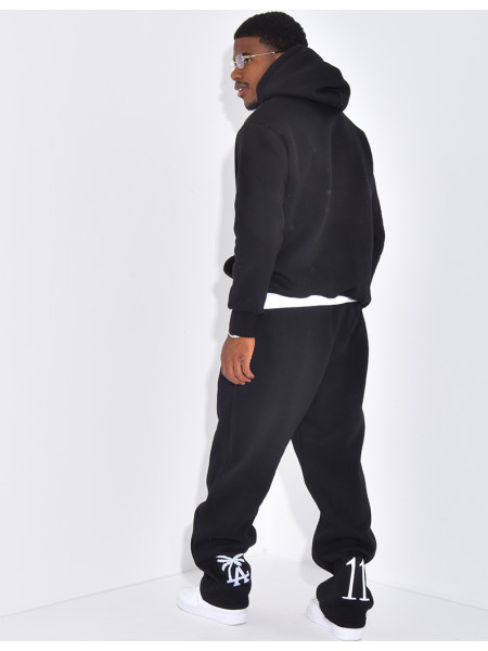Ensemble molletonné pantalon et sweat à capuche "SAINT"