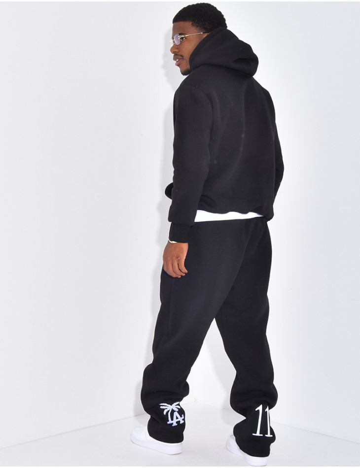 Ensemble molletonné pantalon et sweat à capuche "SAINT"