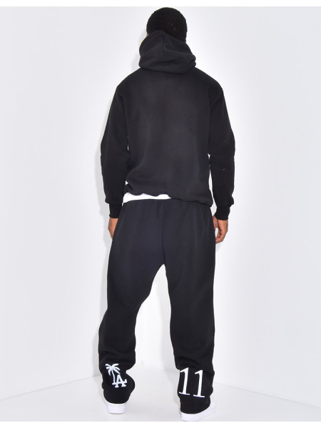 Ensemble molletonné pantalon et sweat à capuche "SAINT"