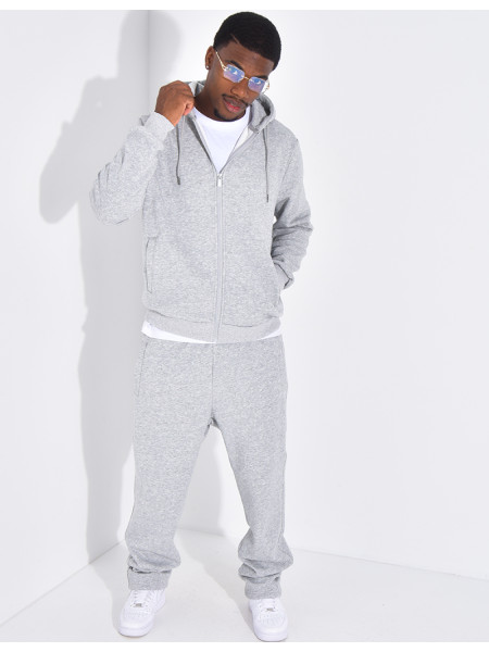 Ensemble pantalon et veste uni