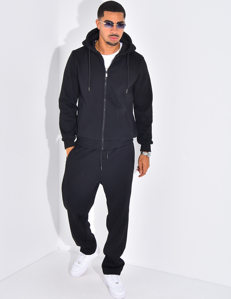 Ensemble pantalon et veste uni