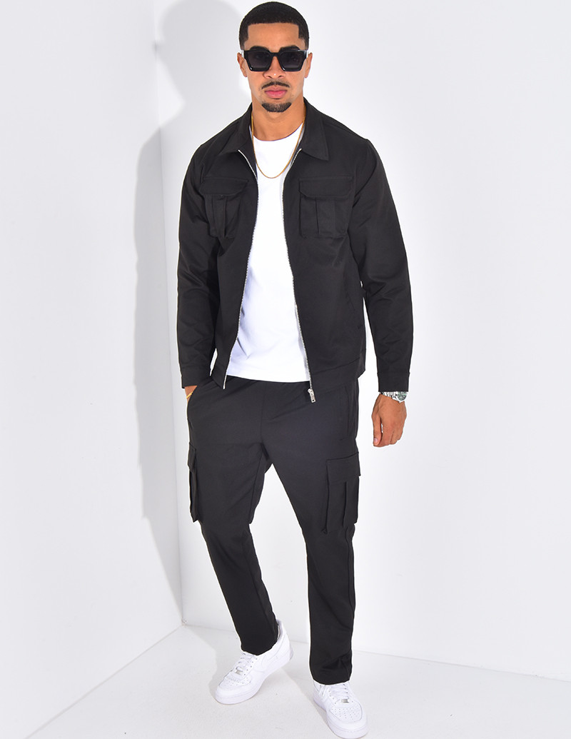 Ensemble cargo pantalon et...