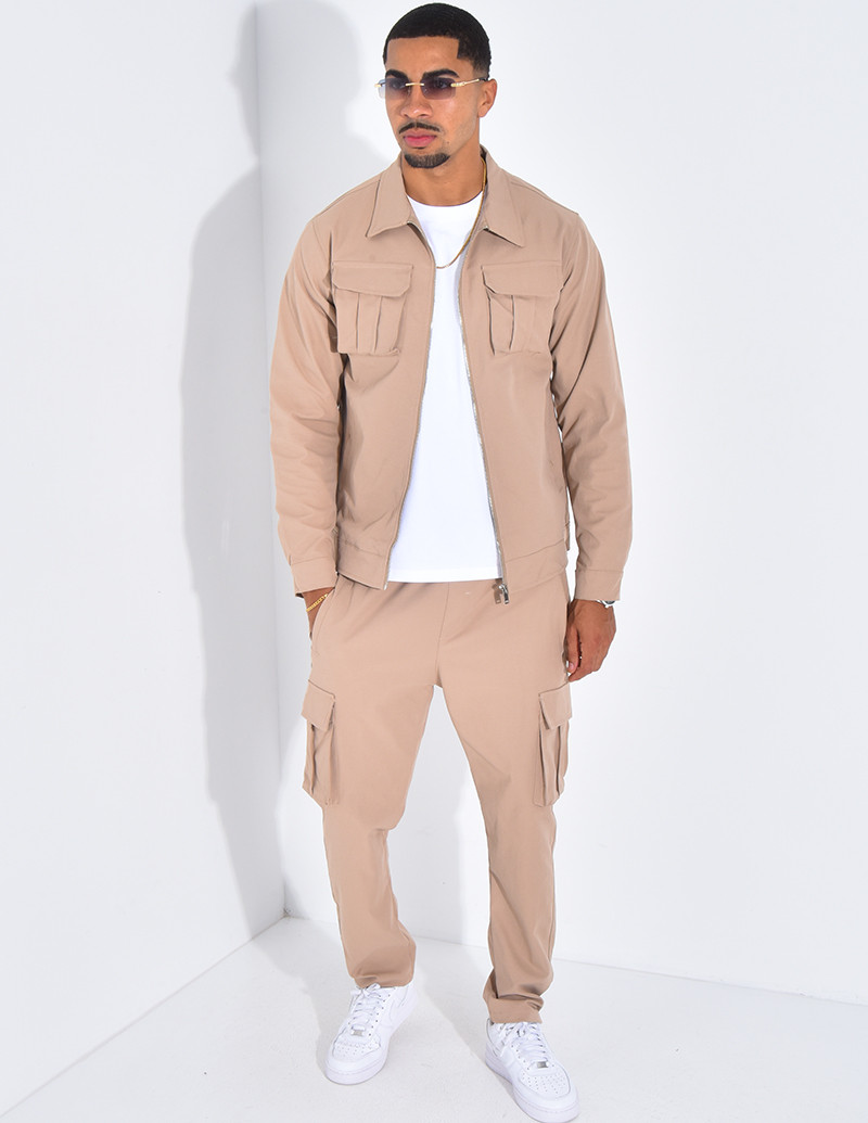 Ensemble cargo pantalon et...