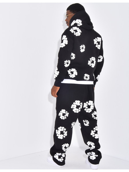 Ensemble à fleurs pantalon et sweat
