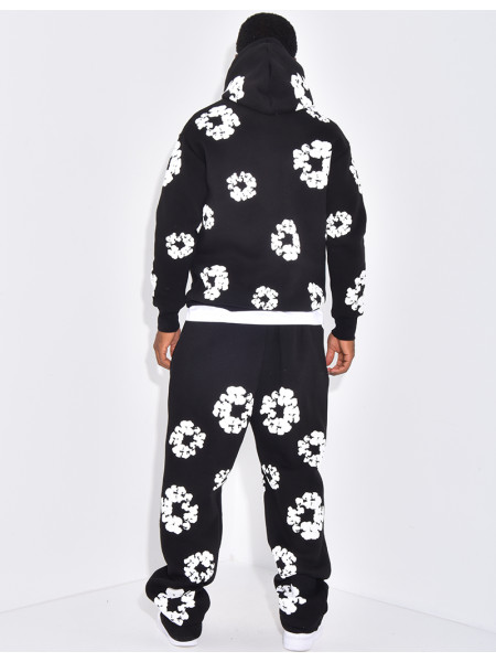 Ensemble à fleurs pantalon et sweat