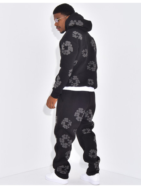 Ensemble à fleurs pantalon et sweat