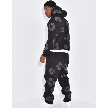 Ensemble à fleurs pantalon et sweat