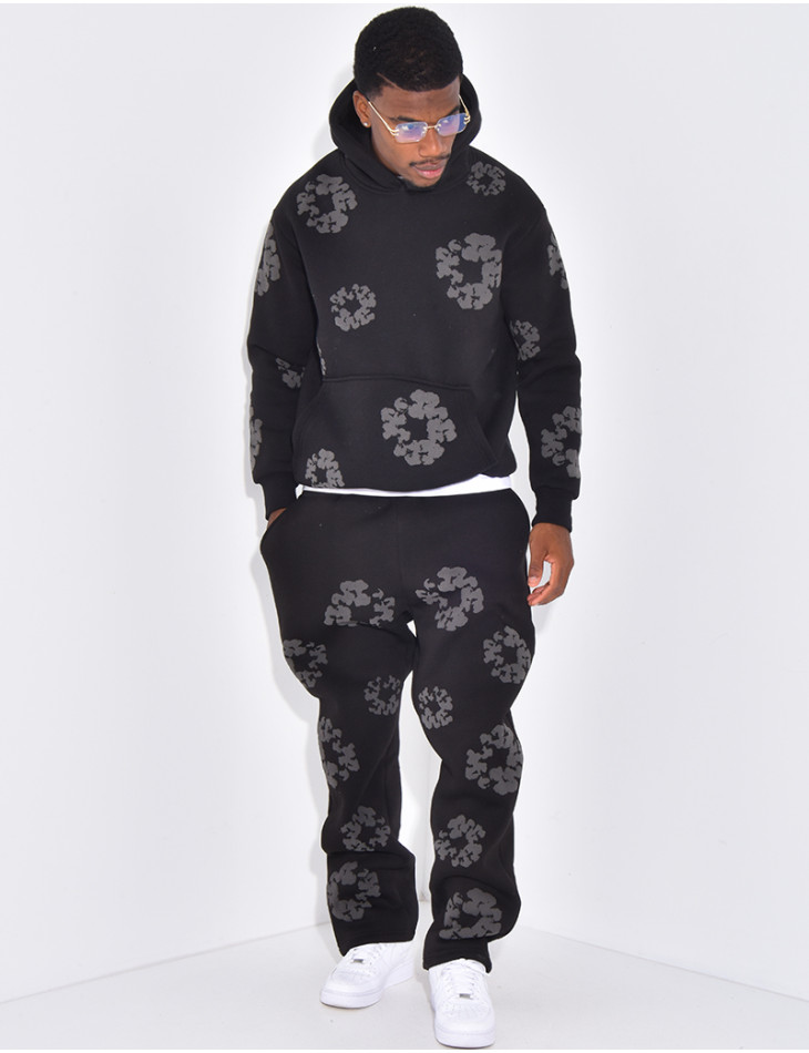 Ensemble à fleurs pantalon et sweat