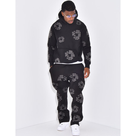 Ensemble à fleurs pantalon et sweat