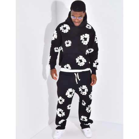 Ensemble à fleurs pantalon et sweat