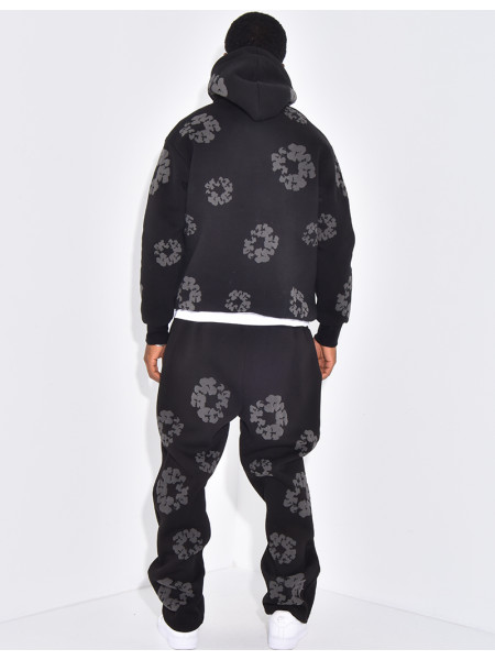 Ensemble à fleurs pantalon et sweat