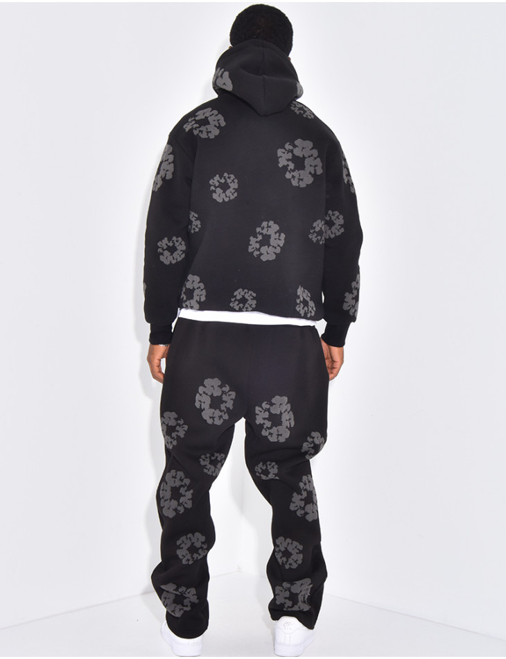 Ensemble à fleurs pantalon et sweat
