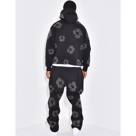 Ensemble à fleurs pantalon et sweat