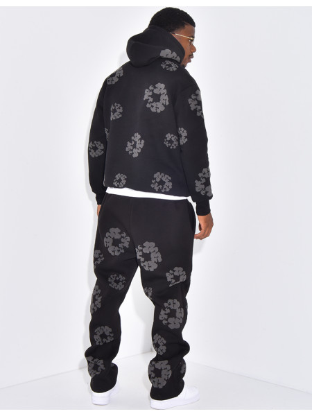 Ensemble à fleurs pantalon et sweat