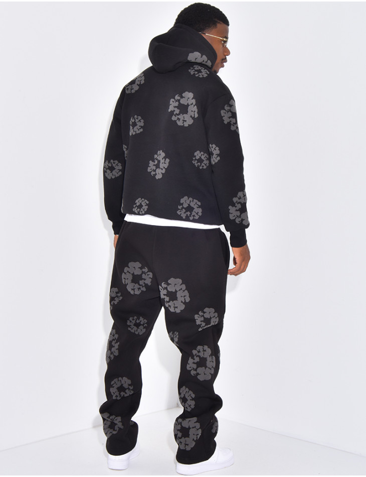 Ensemble à fleurs pantalon et sweat