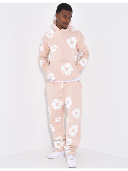 Ensemble à fleurs pantalon et sweat