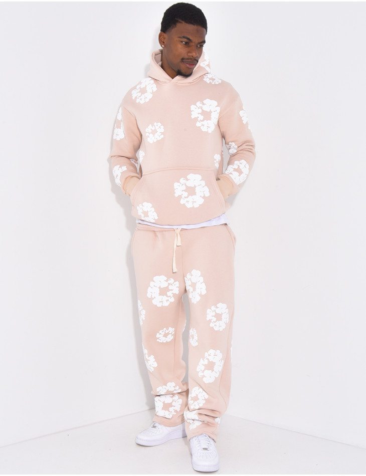 Ensemble à fleurs pantalon et sweat