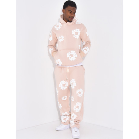 Ensemble à fleurs pantalon et sweat