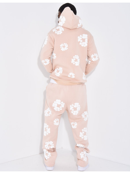 Ensemble à fleurs pantalon et sweat