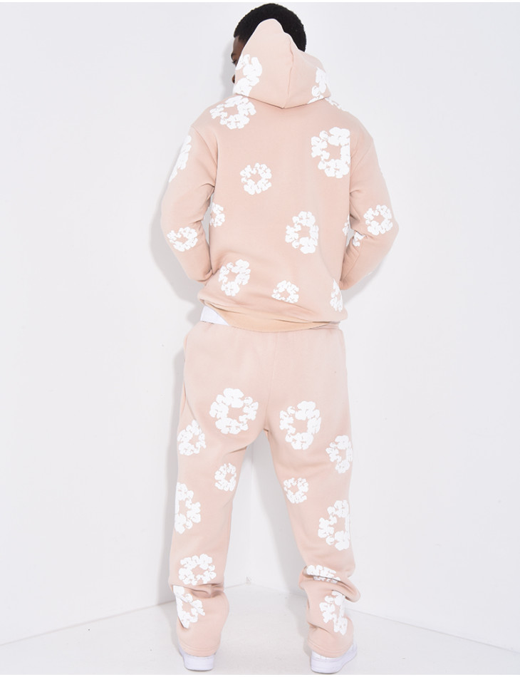 Ensemble à fleurs pantalon et sweat