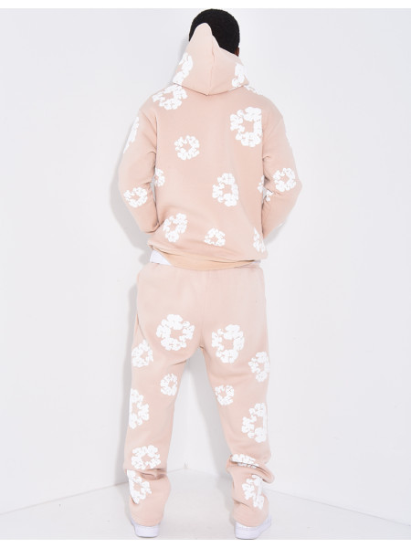 Ensemble à fleurs pantalon et sweat