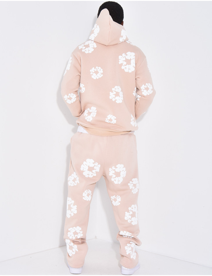 Ensemble à fleurs pantalon et sweat