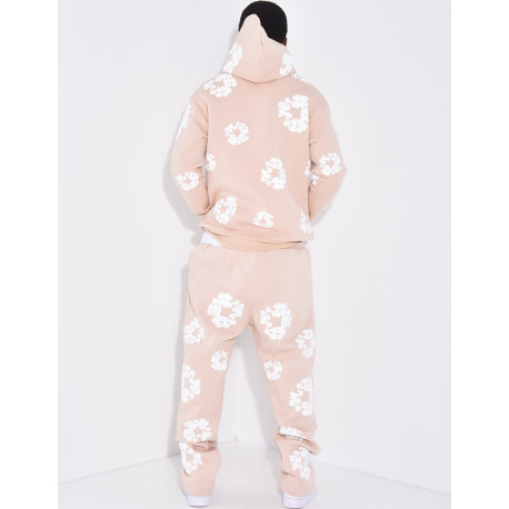 Ensemble à fleurs pantalon et sweat