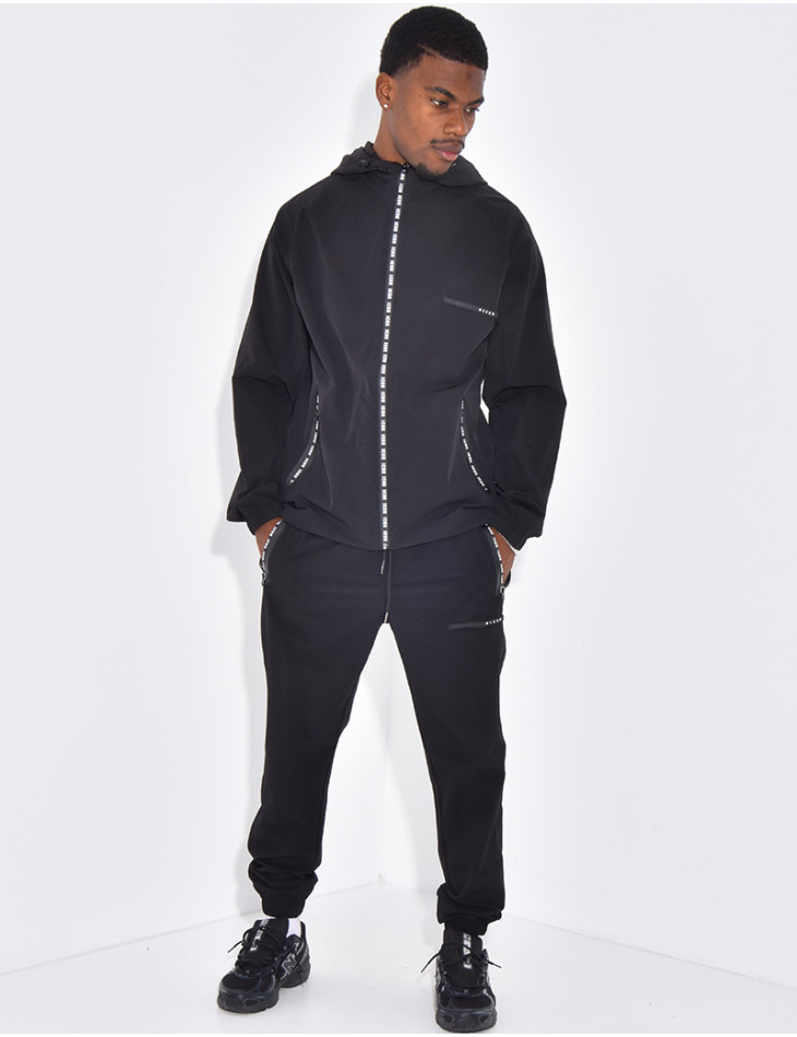 Tracksuit set with trousers and jacket