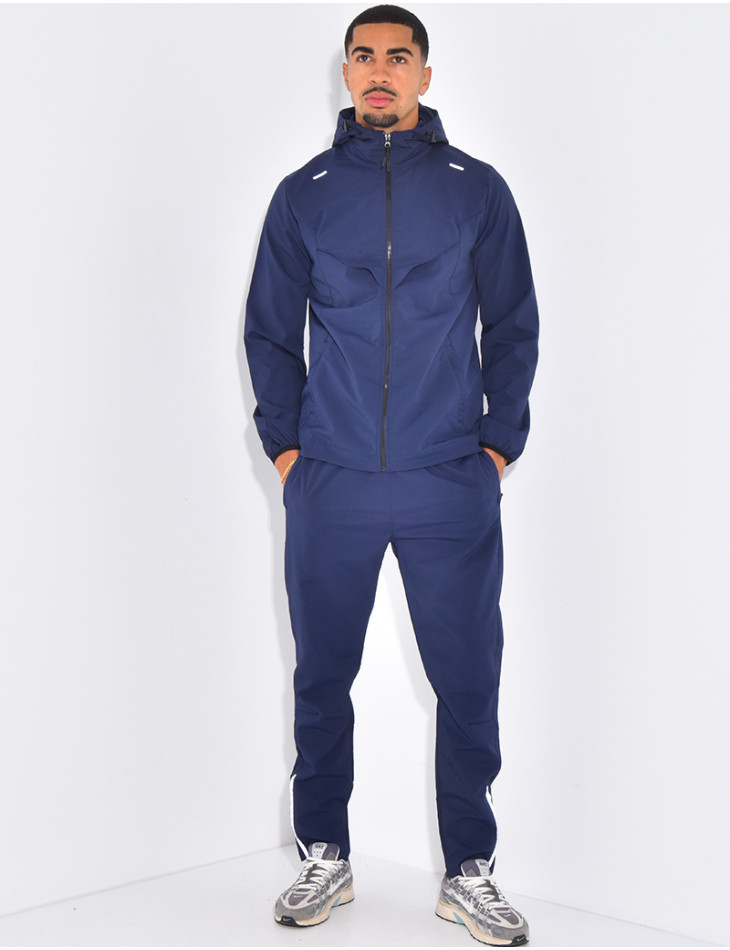 Tracksuit set with trousers and jacket