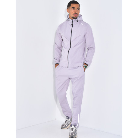 Ensemble pantalon et veste à capuche