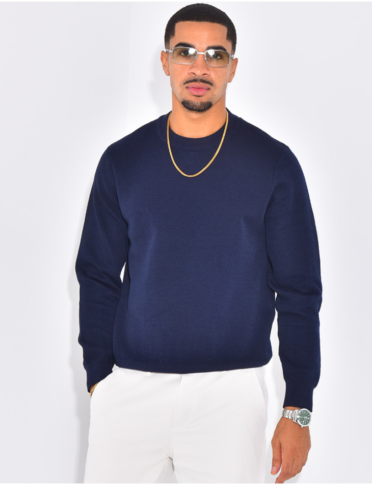 Pull nid d'abeille