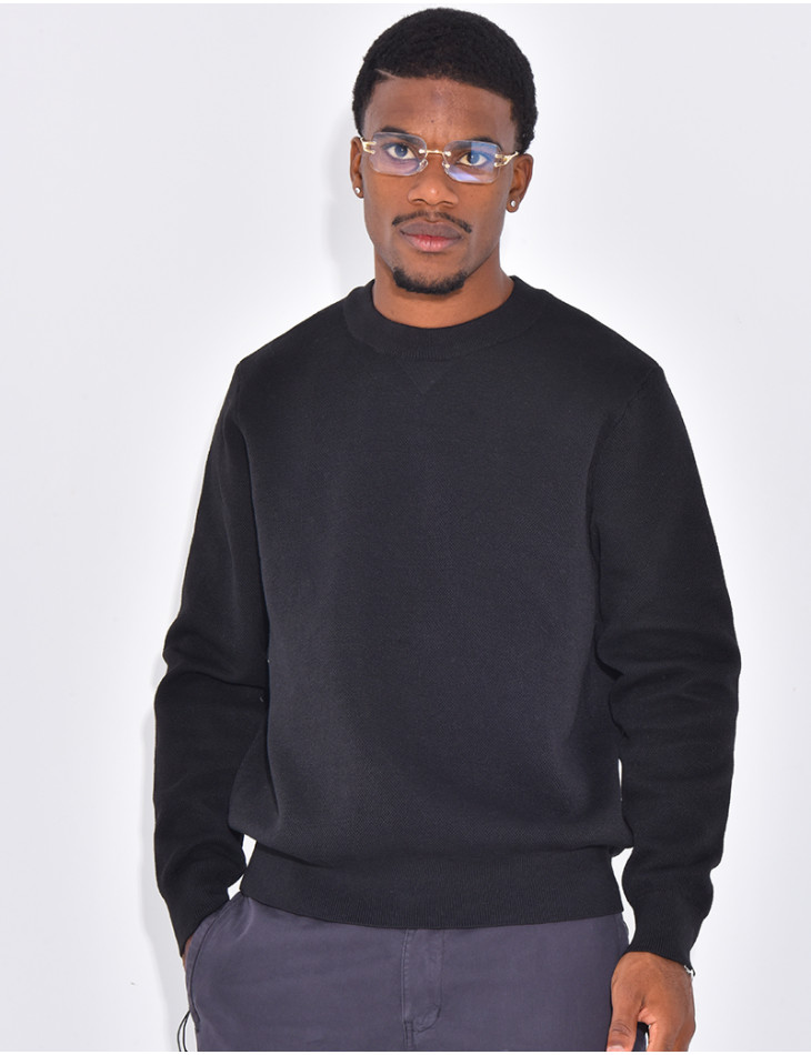 Pull nid d'abeille