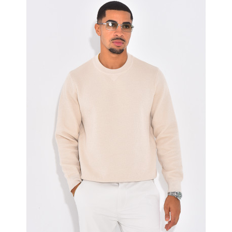 Pull nid d'abeille