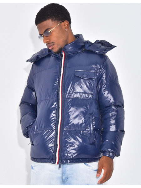 Doudoune matelassée en vinyl