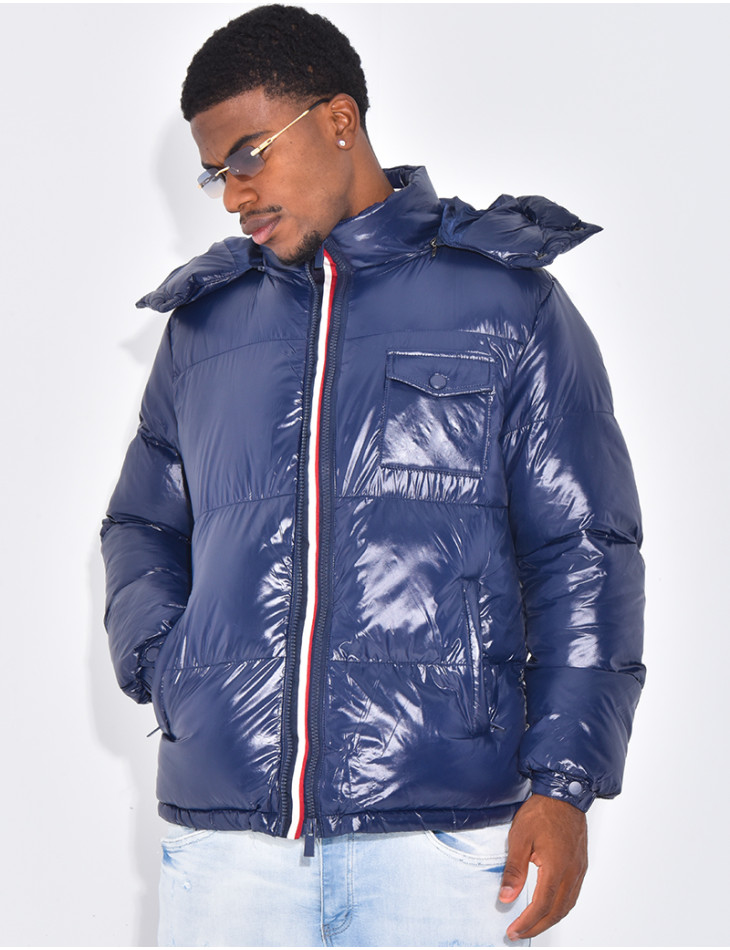 Doudoune matelassée en vinyl