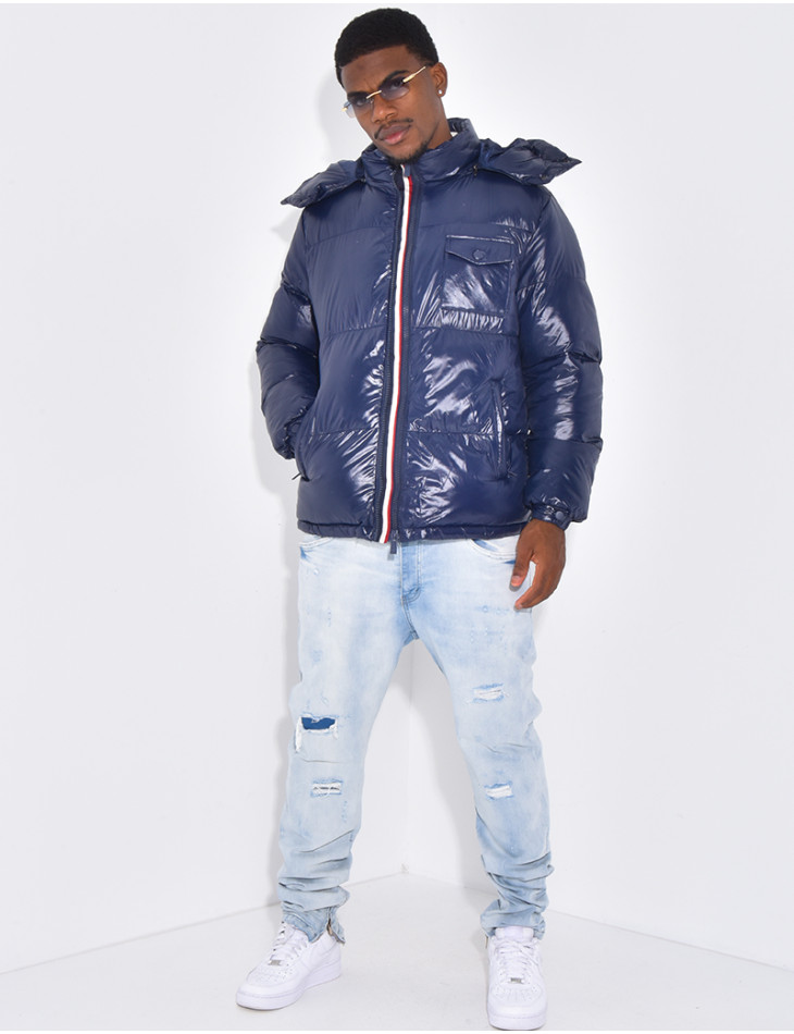 Doudoune matelassée en vinyl