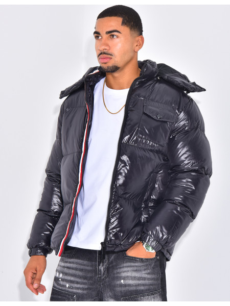 Doudoune matelassée en vinyl