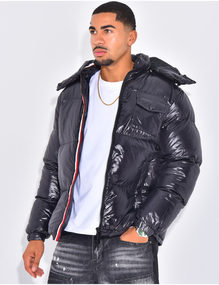 Doudoune matelassée en vinyl