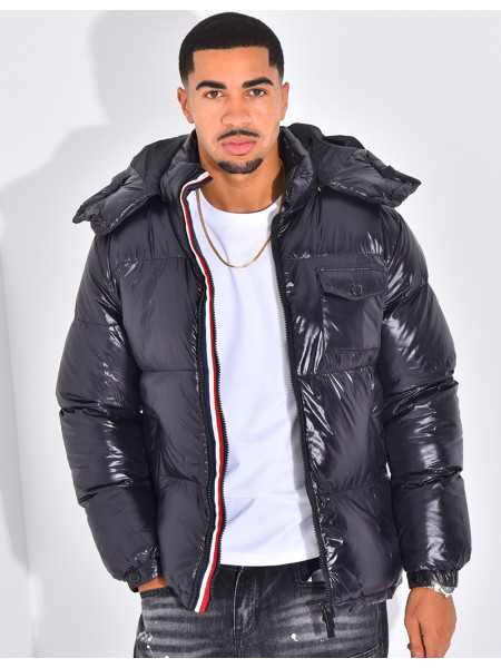 Doudoune matelassée en vinyl