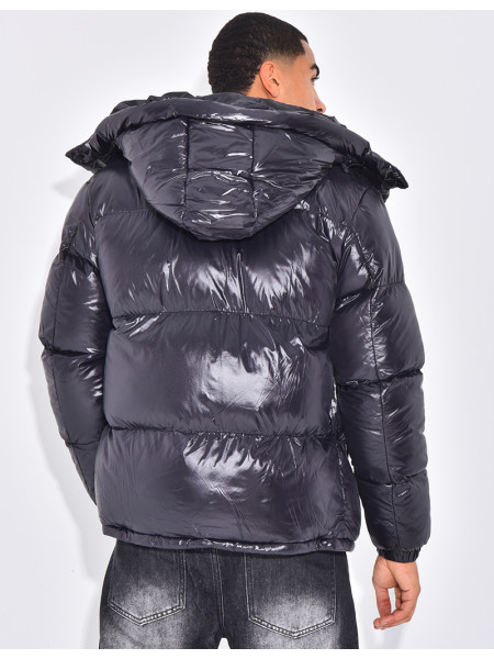 Doudoune matelassée en vinyl