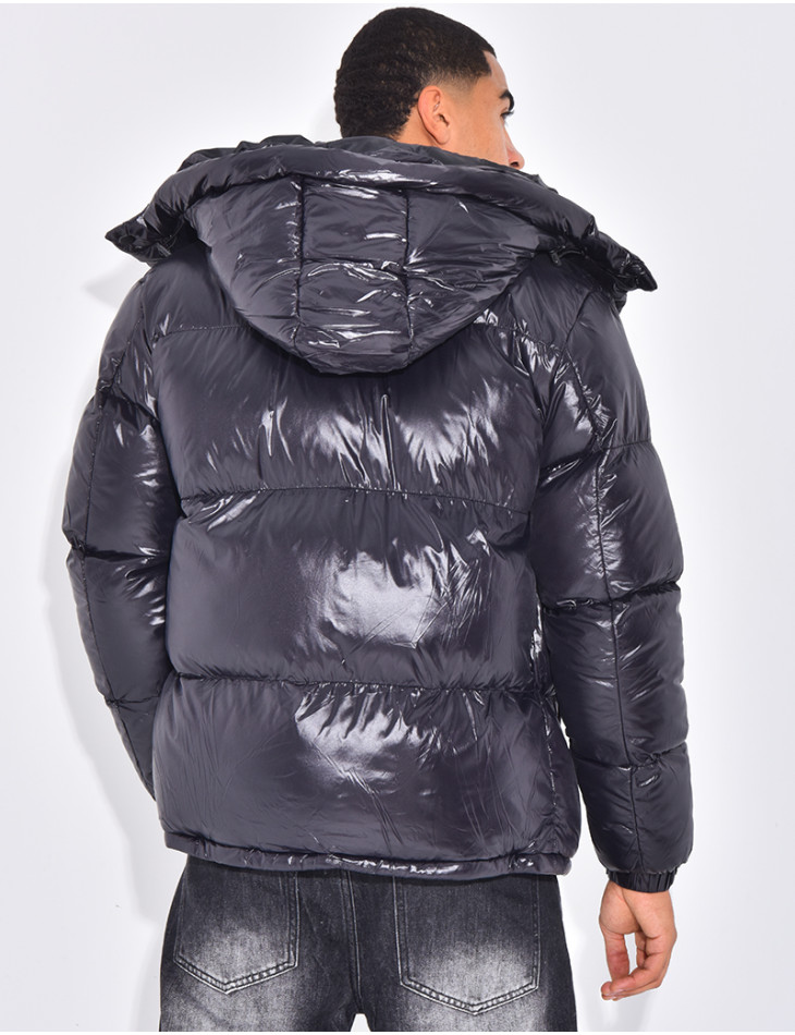 Doudoune matelassée en vinyl