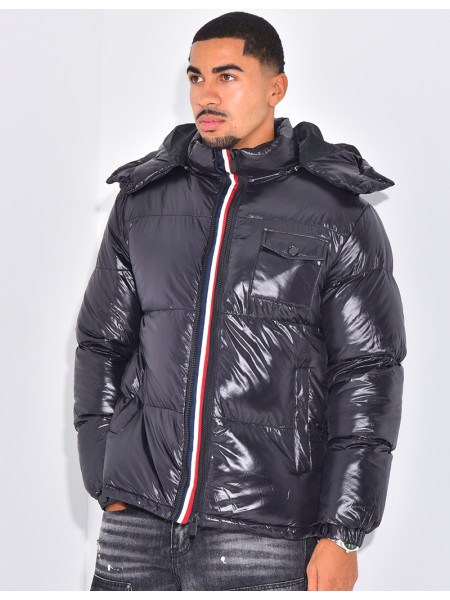 Doudoune matelassée en vinyl