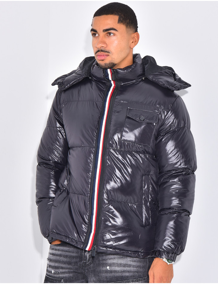 Doudoune matelassée en vinyl