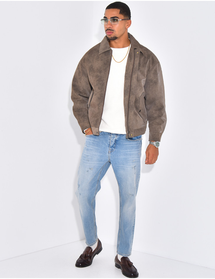 Veste homme large