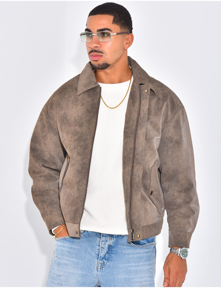 Veste homme large