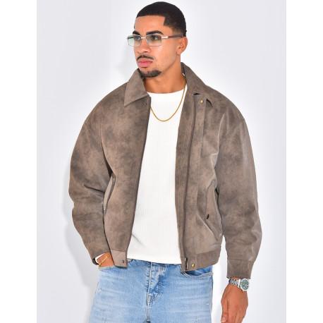 Veste homme large