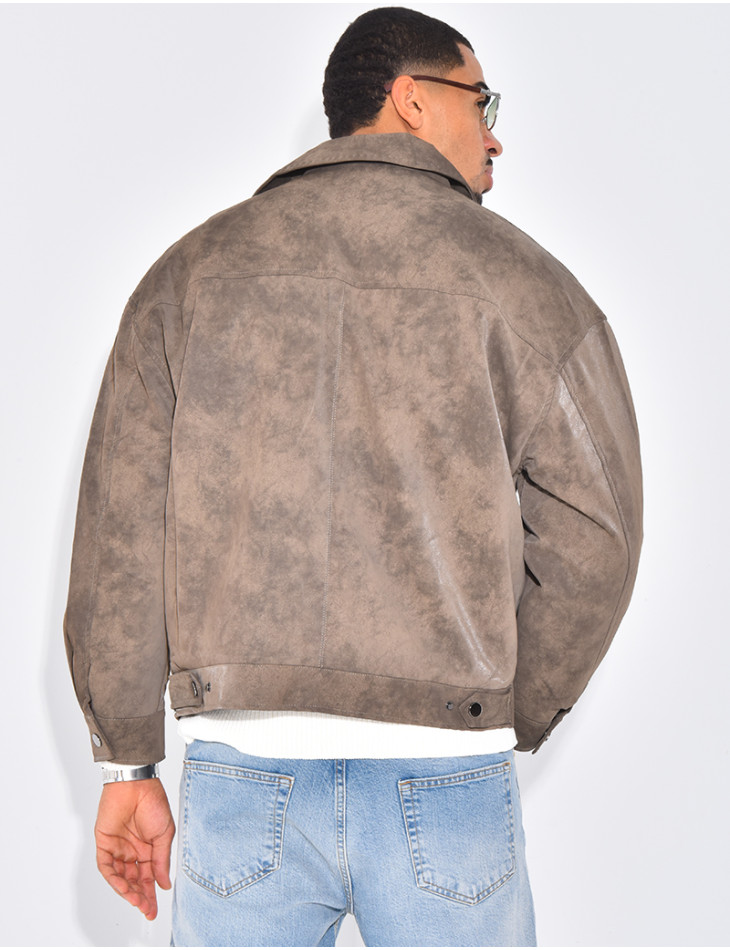 Veste homme large